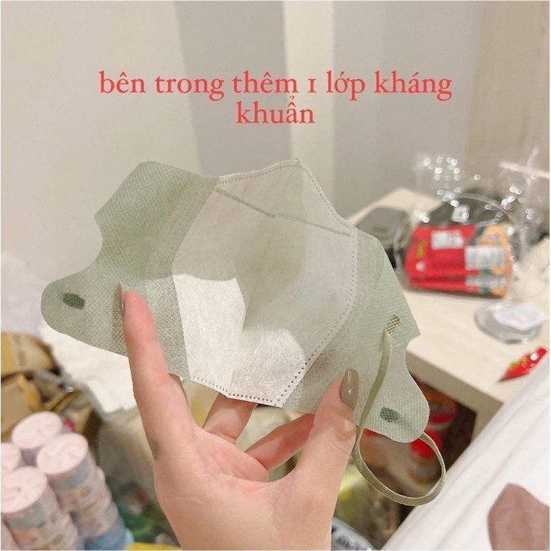 Combo 10 khẩu trang 5D Thái Lan