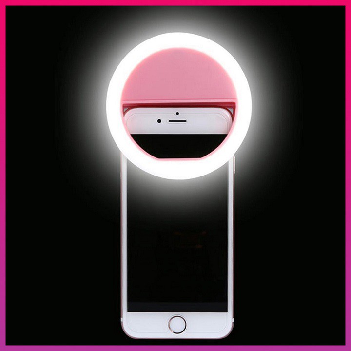 Đèn Led Selfie kẹp điện thoại, đèn led trợ sáng chụp ảnh selfie, đèn led chụp selfie, đèn led kẹp điện thoại Educase86