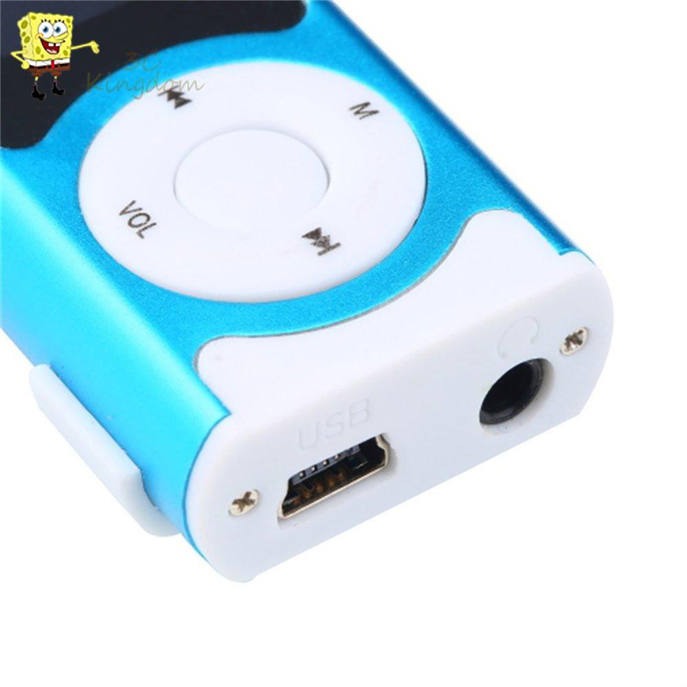 ☆Pro☆ Card Insertion Light Clip With Screen Mp3 Music Playing Outside Music Player