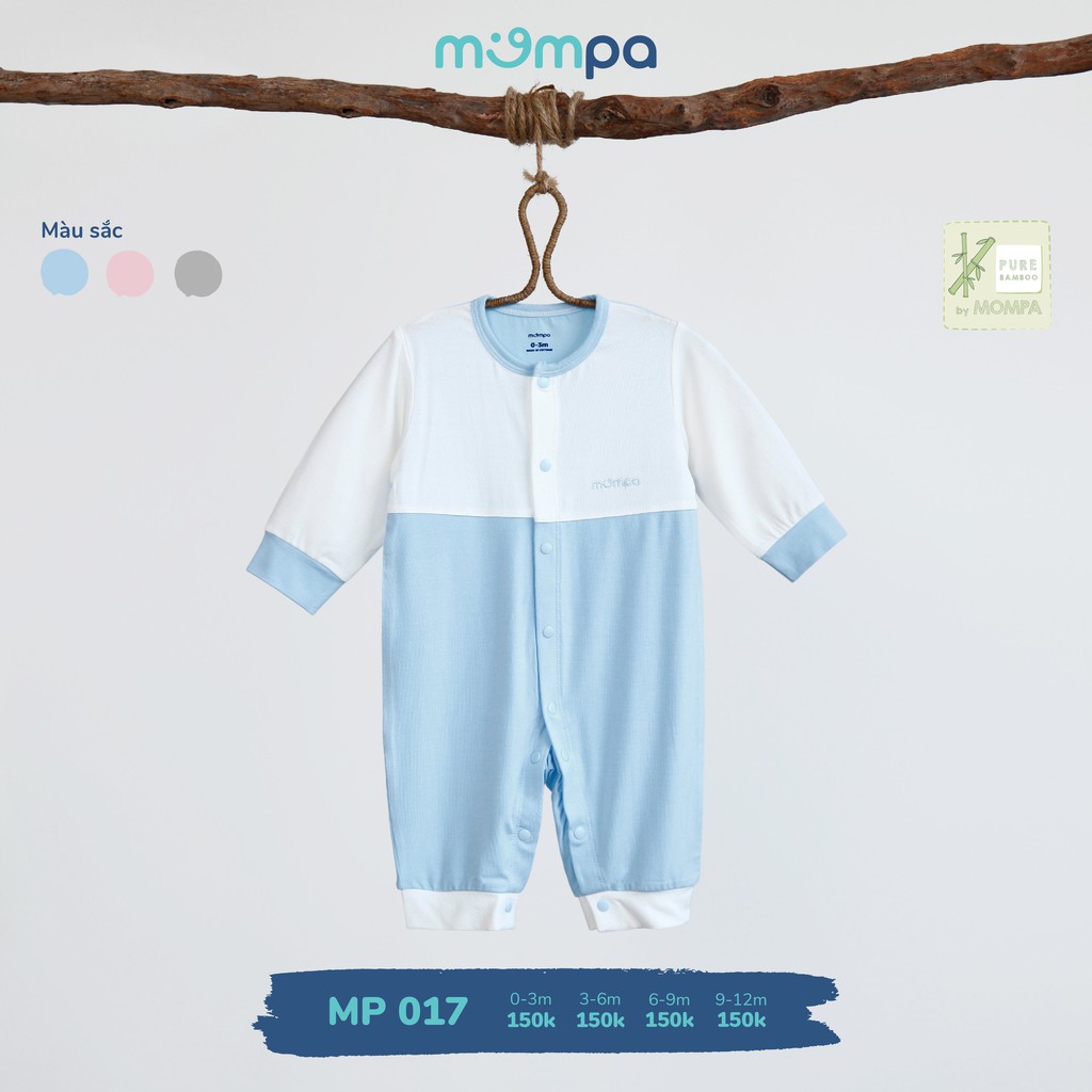 17MP Body dài tay viền phối Mompa vải sợi tre