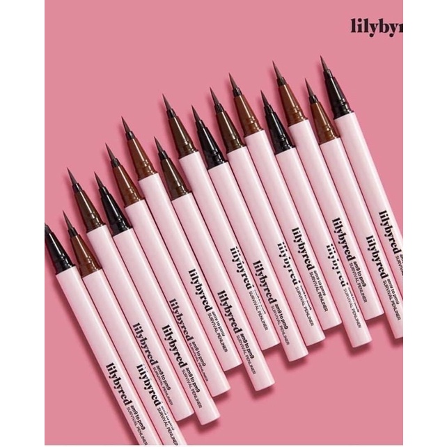 Bút Kẻ Mắt Nước Lilybyred Am9 To Pm9 Survial Pen Liner Nâu - Đen