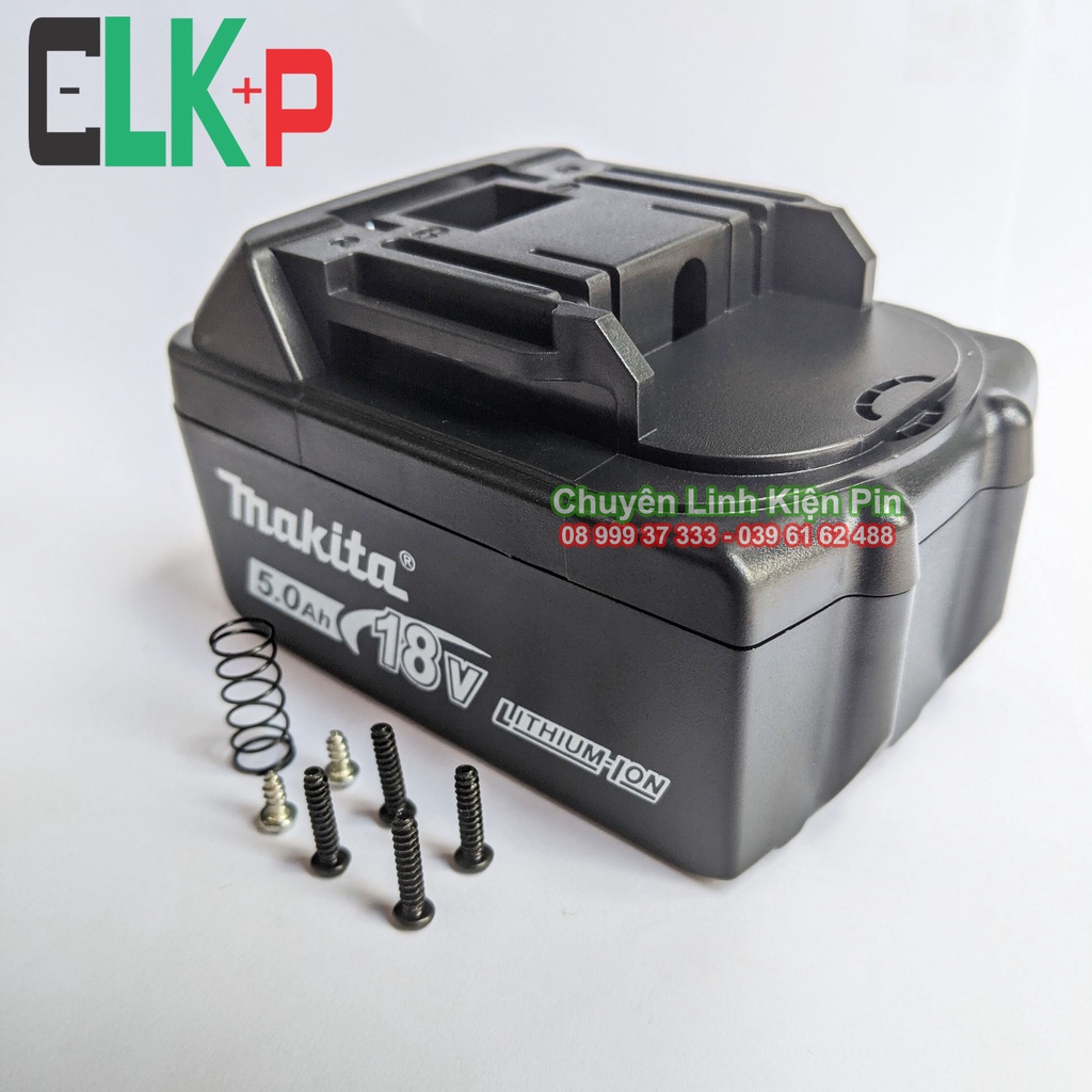 ( 2 HÀNG T ) Bộ vỏ Makita 18V 5.0AH mẫu mới - Không mạch ( BL 64_59 )