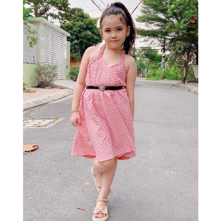 Đầm Baby Doll cho bé siu xinh nhé các mum chất vải Xốp dày dặn Shop Cam Kết Hình Chính Chủ