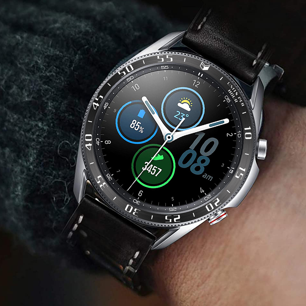Vòng viền bezel bảo vệ mặt đồng hồ thông minh Samsung Galaxy Watch 3 45mm 41mm