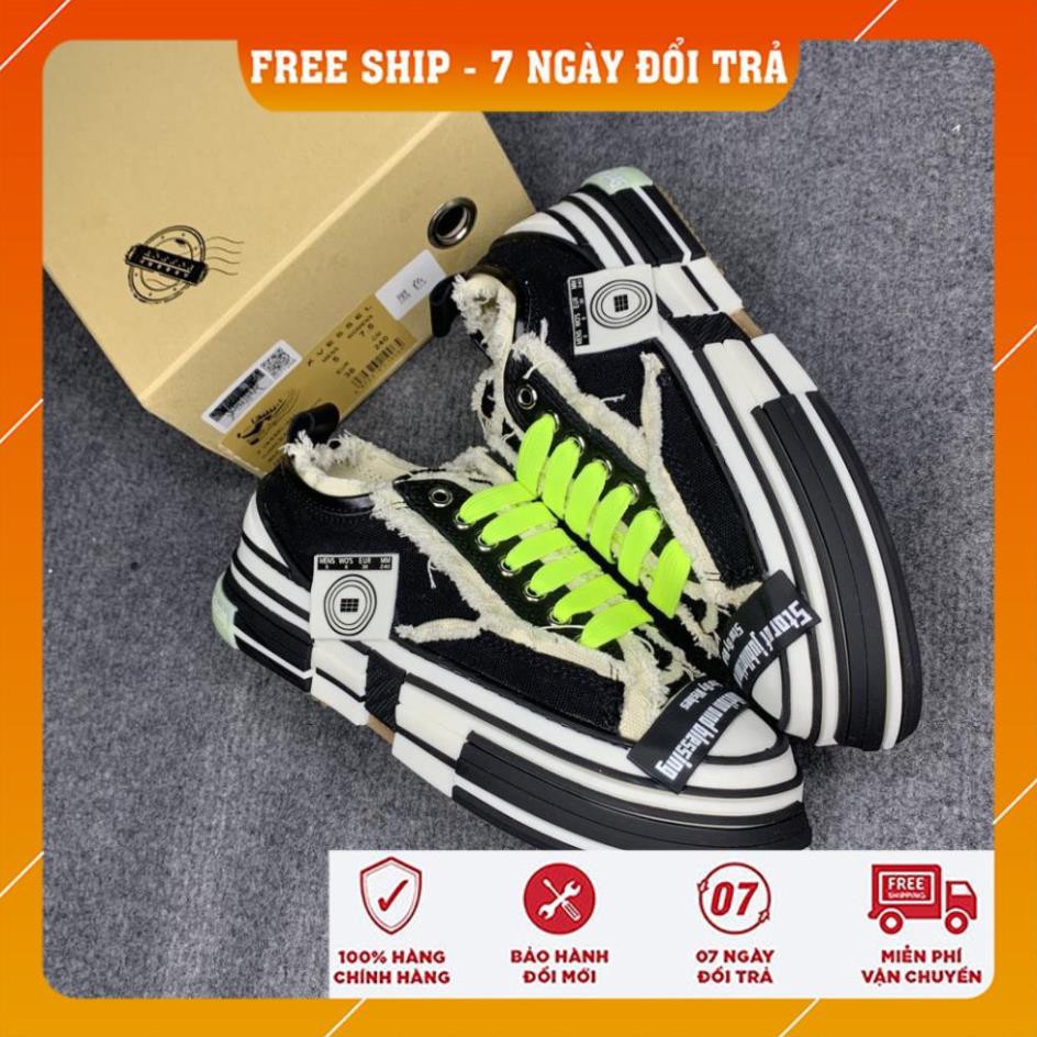 [FREESHIP-BẢO HÀNH 1 NĂM] Giày XVESSEL đế gỗ,giày  thể thao XVESSEL phát QUANG HOT TREND 2020