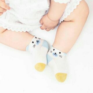 Sét 5 đôi tất lưới cổ ngắn cho bé