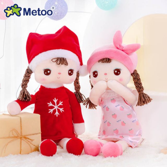 Búp bê Metoo trái đào 40cm quà tặng cho bé yêu