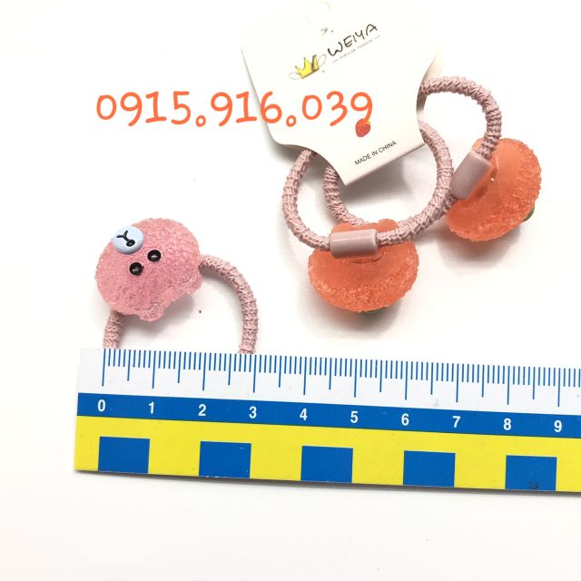 2 Cột Tóc Gấu Cho Bé Xinh Xinh