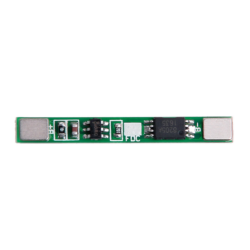 Bo mạch bảo vệ pin Lithium 1S 3.7V 2.5A BMS pcm PCB Li-ion