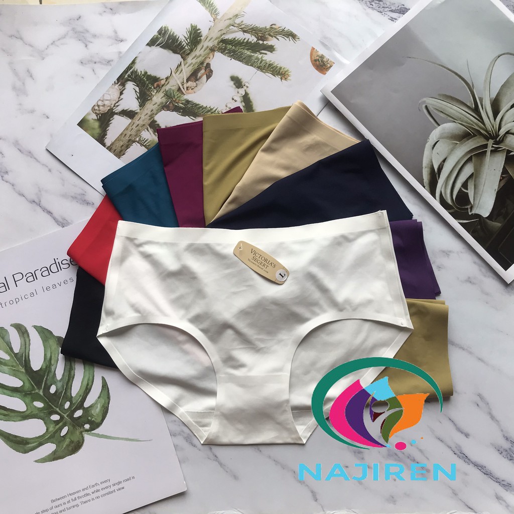 Quần Lót Nữ Thun Lạnh đúc su không đường may mặc trong váy sexy dễ thương QL01