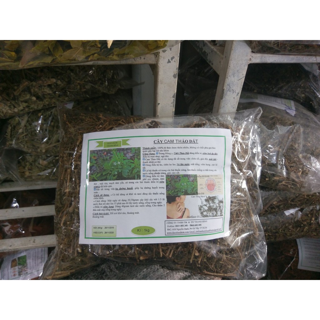 Cam Thảo Đất 100g - Hàng Cao Cấp - Đông Y Thanh Bình