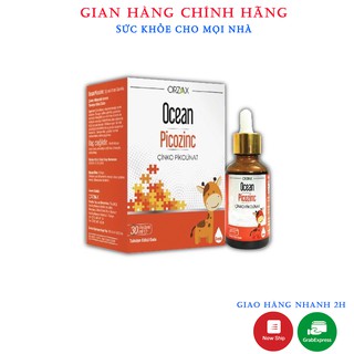 Ocean Picozinc.Bổ Sung Kẽm Cho Bé Hỗ Trợ Hết Tiêu Chảy,Tăng Đề Kháng