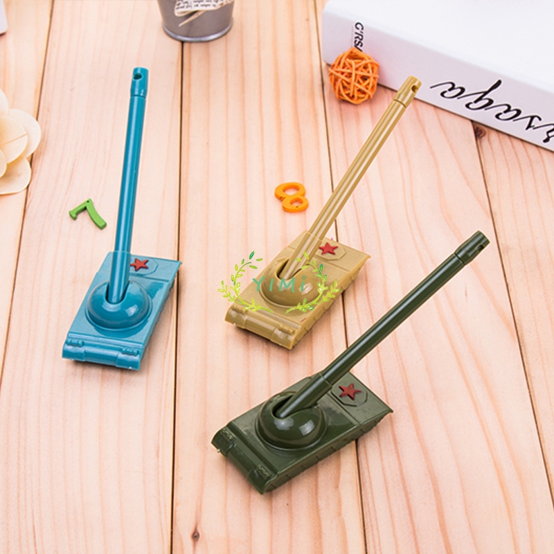 1 cái ngẫu nhiên Bút / Hình dạng Đen Trung tính Bút Tank Văn phòng phẩm Ball Point Mới lạ Văn phòng lưu niệm❤Yimi❤