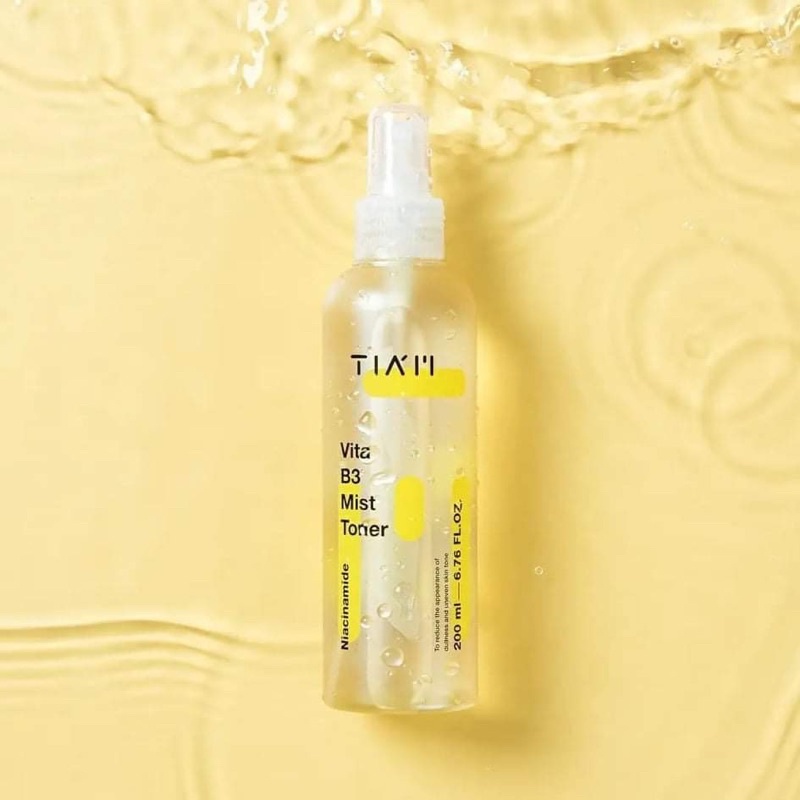 Toner xịt khoáng trắng da TIAM VITA B3 MIST TONER