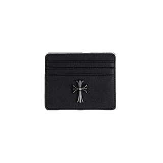 Ví đựng thẻ atm card holder Chrome logo kim loại da
