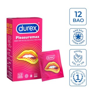 Bao cao su Durex Pleasuremax 12 bao
