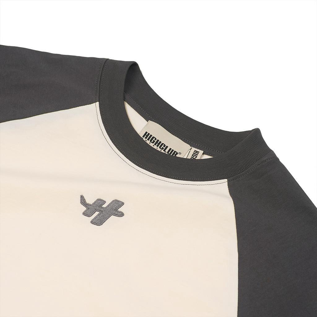 Áo Thun TEE H RAGLAN BABYTEE  Nam/Nữ 3 màu Cổ Tròn - HIGHCLUB Brand Chính Hãng