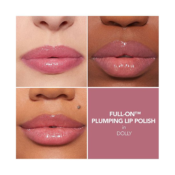 (Fullsize 4.45ml) Son bóng dưỡng Buxom Full on lip cream &amp; lip polish