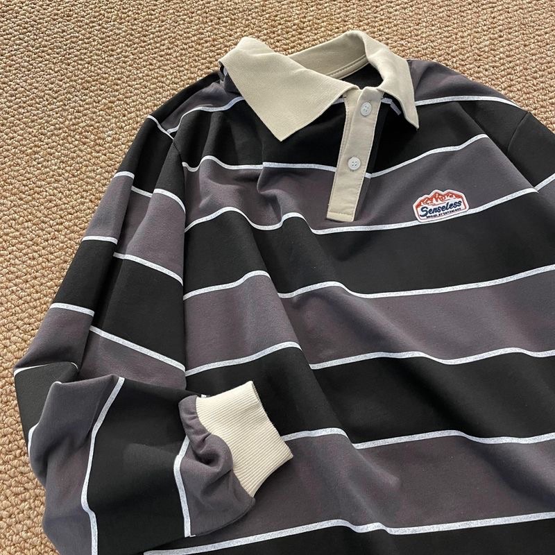 ÁO THUN Polo SỌC NGANG VINTAGE