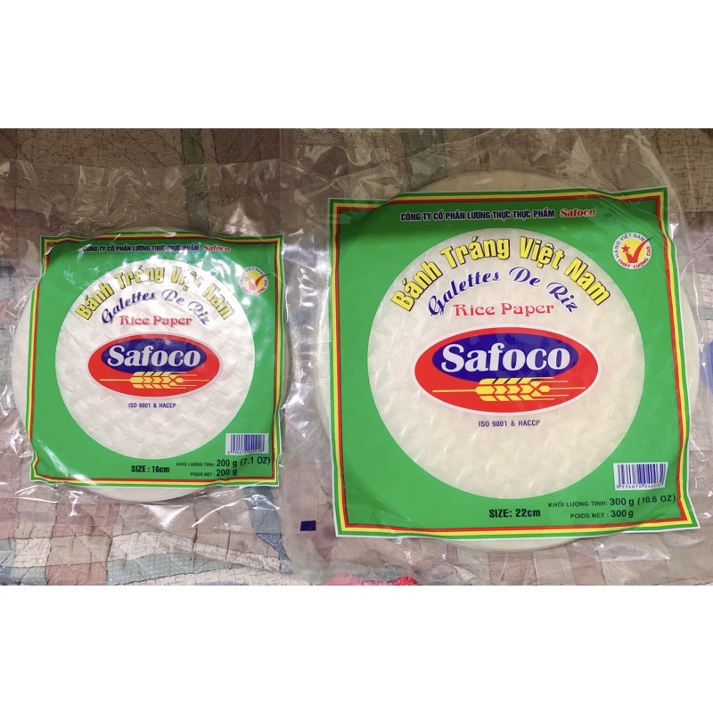 Bánh Tráng Safoco size 22 cm