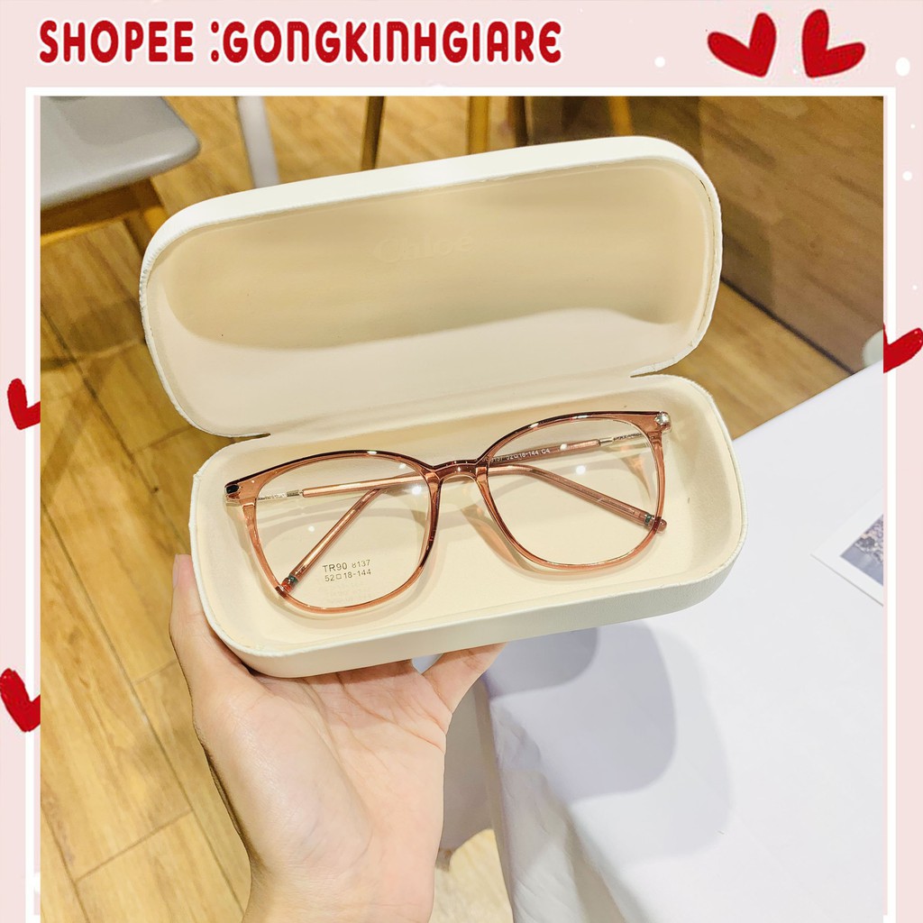 Kính nhựa dẻo bầu mảnh size to Emilie eyewear phụ kiện thời trang 8137 | BigBuy360 - bigbuy360.vn