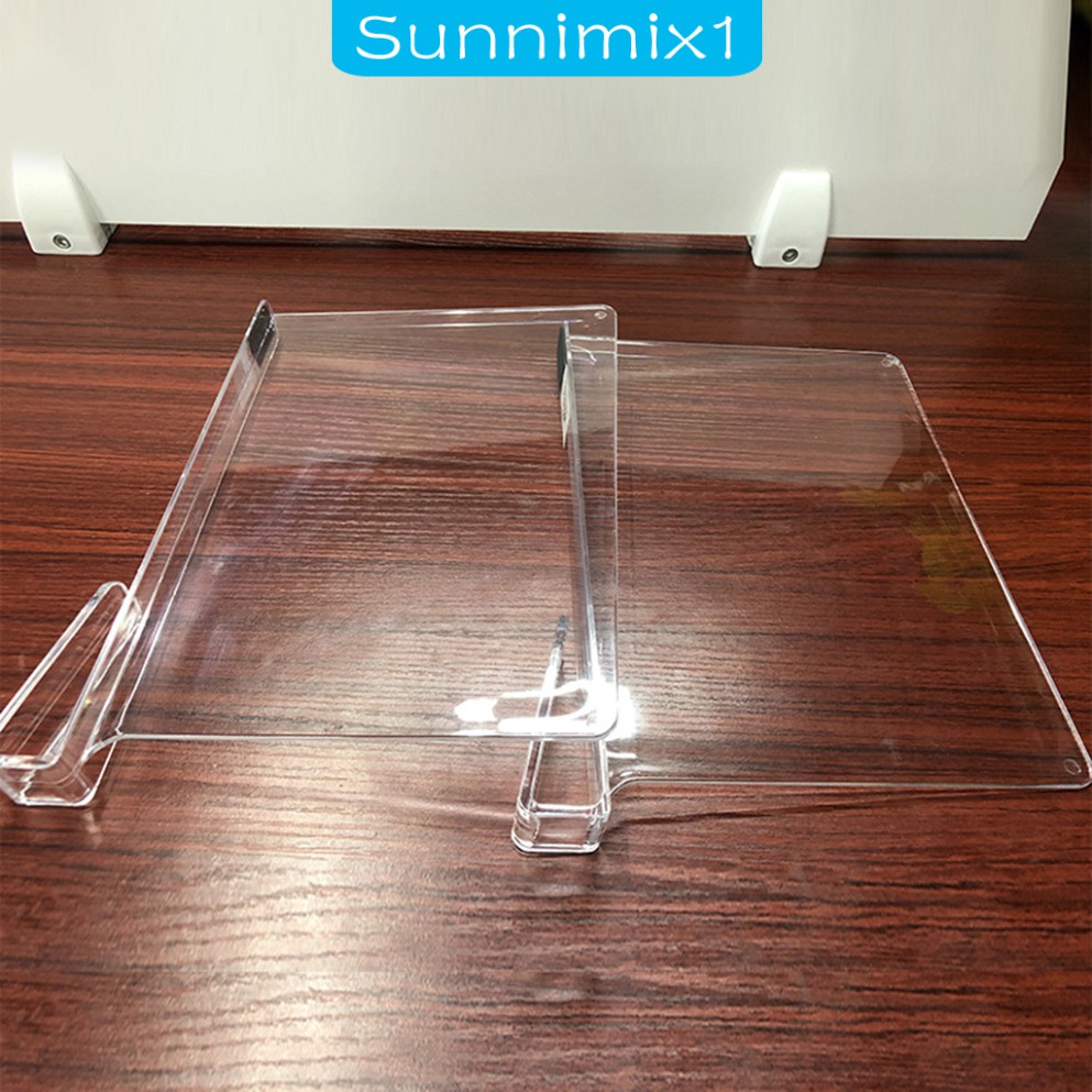Kệ Nhựa Acrylic Trong Suốt Chia Ngăn Đa Năng Tiện Dụng Cho Nhà Bếp Sunnimix1