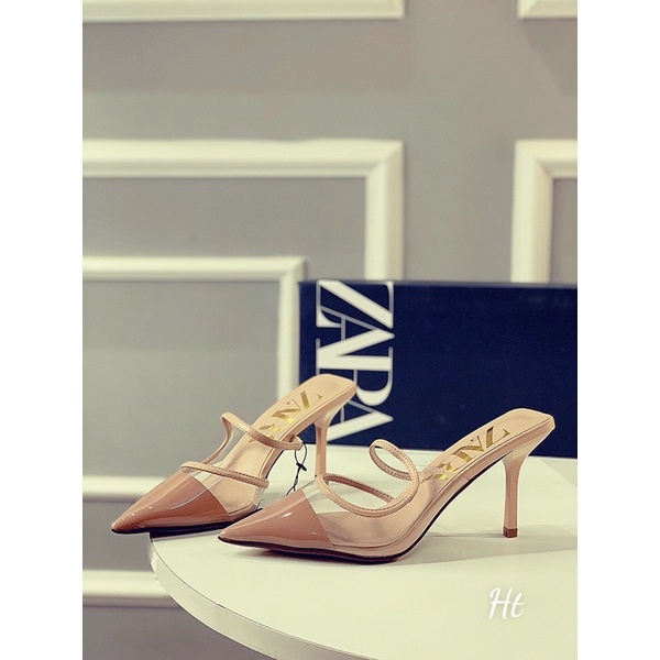 ❄️ HÀNG QUẢNG CHÂU FULL BOX❄️ Sục mika gót nhọn 9cm