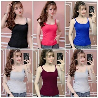 ÁO THUN NỮ COTTON 2 DÂY THỜI TRANG