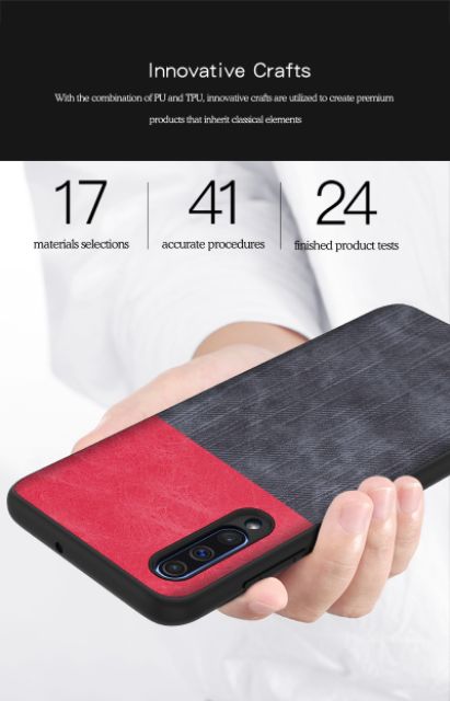 Ốp lưng Samsung Galaxy A50 / A50s / A30s / A70  dùng chung chống sốc vân da bò thời trang cao cấp để | BigBuy360 - bigbuy360.vn