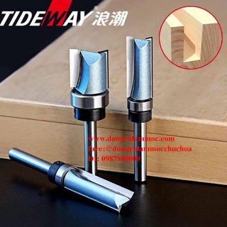 Mũi phay 3 cánh Tideway LC0113 cốt 6.35 - 1 mũi
