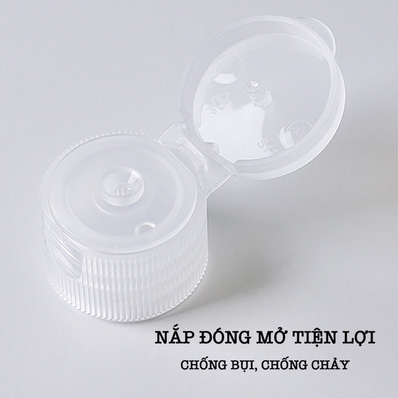 Túi Chiết Dầu Gội, Mĩ Phẩm, Sữa Tắm Trong Suốt Có Thể Tái Sử Dụng , Tiện Lợi Khi Đi Du Lịch, Dã Ngoại 88309 Chợ Tốt