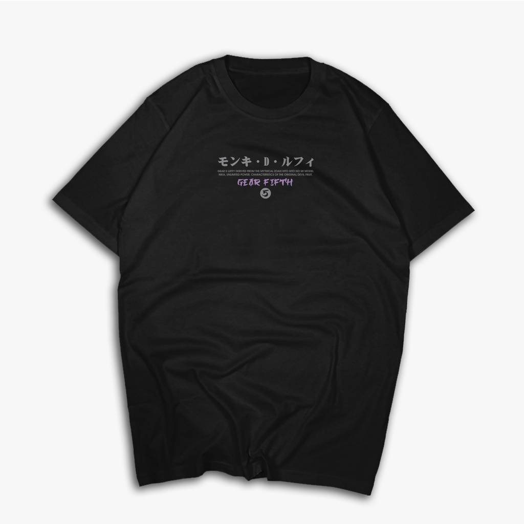 Áo Thun Tay Ngắn Dáng Rộng In Hình Nhân Vật Luffy Trong Phim ONE PIECE Thời Trang Cho Nam Và Nữ