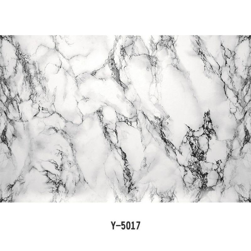 1 mét decal dán bếp khổ 60cm VÂN ĐÁ TRẮNG Y5020