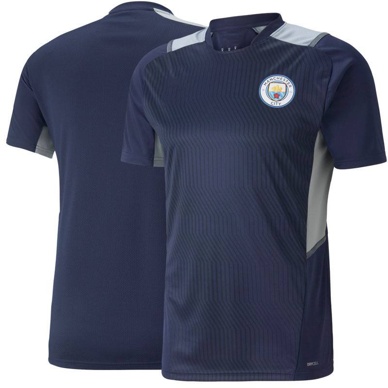 Áo thun bóng đá dáng rộng cỡ lớn in hình Manchester City F.C.