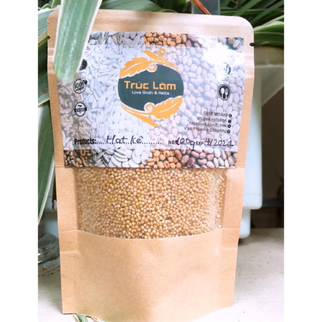 Hạt Kê 500g tách vỏ sạch Nghệ An