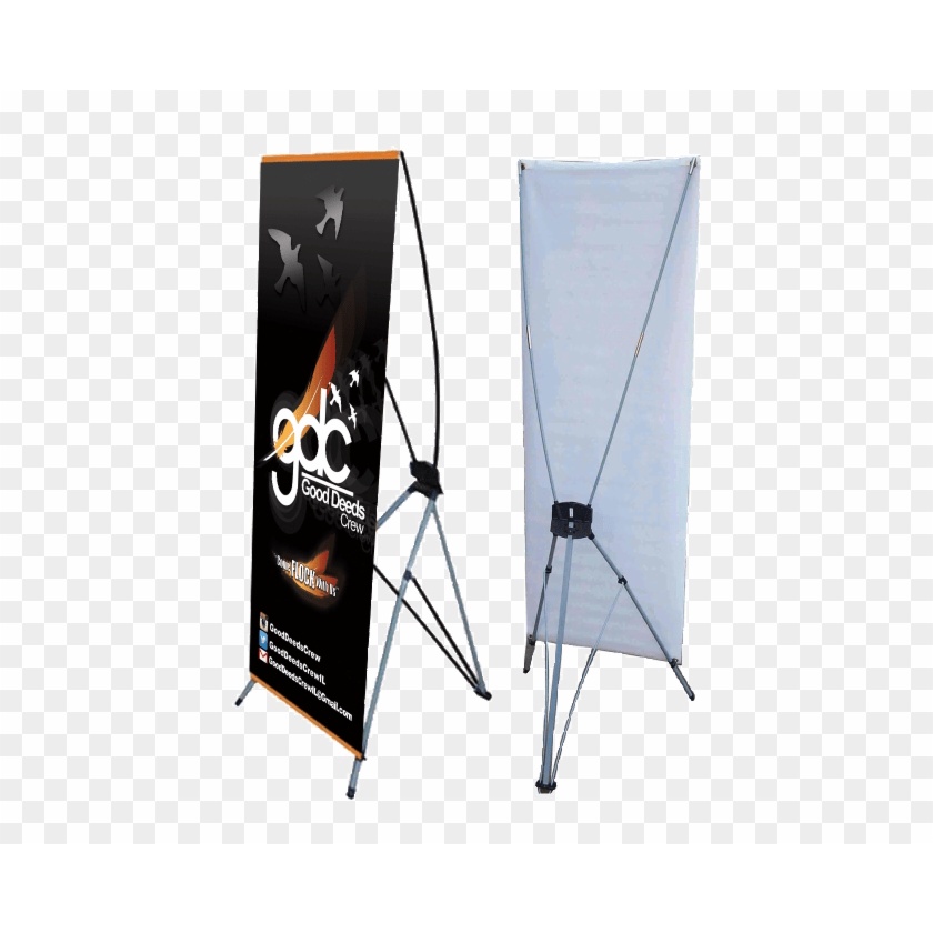 Standee X cường lực size 80*180cm