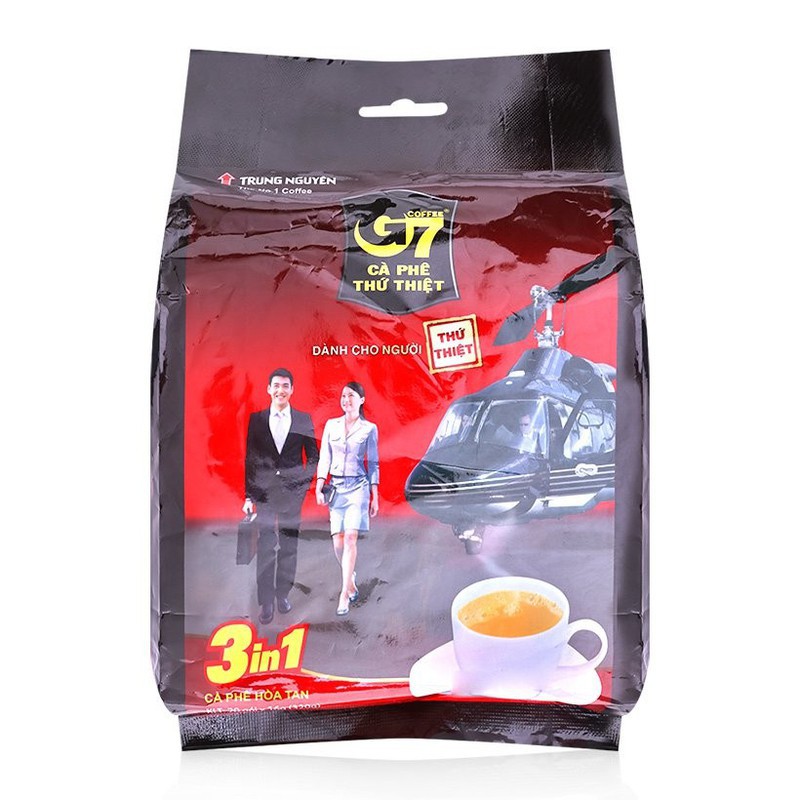 Trung Nguyên - [COMBO 2 BỊCH] Cà Phê G7 Trung Nguyên 3 in 1 16 gam x 50 gói