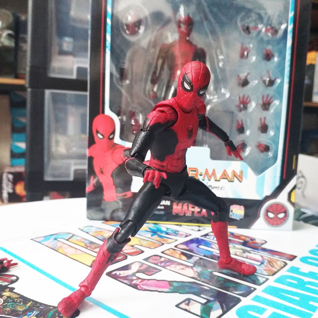 Mô Hình Figma Spider Man - No Way Home Marvel Avengers SHF Đồ Chơi Người Nhện Giá Rẻ SHF