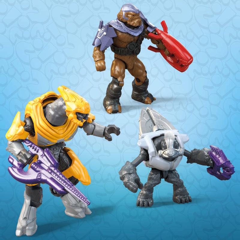 Đồ Chơi Mô Hình Lắp Ráp Mega Bloks Construx Halo CNC84 Universe Series 1 1 Ngẫu Nhiên