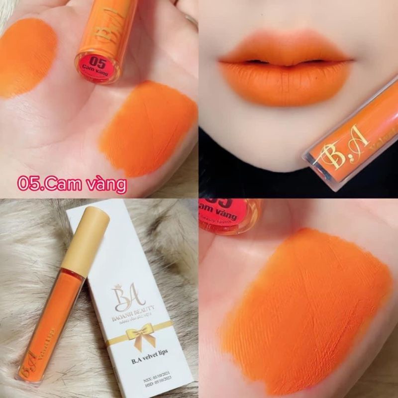 Son kem cao cấp B.A Beauty tặng kèm ủ môi