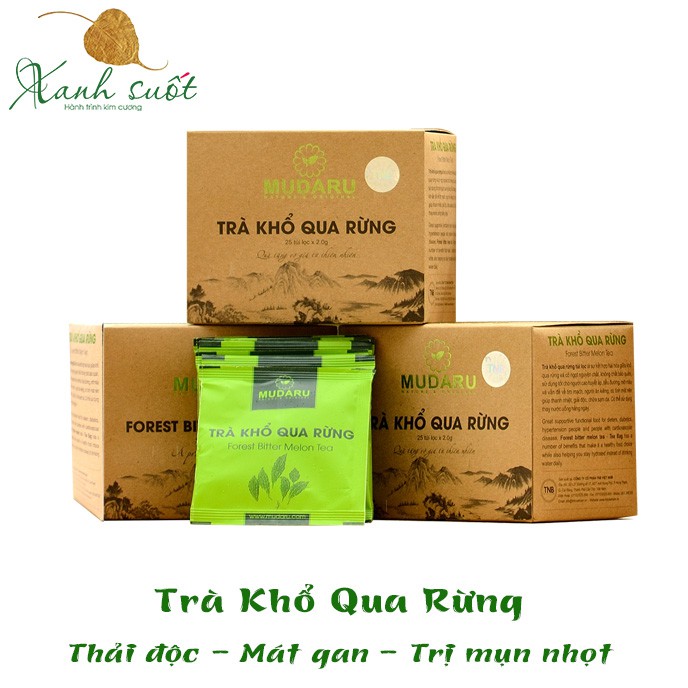 Trà Khổ qua rừng Mudaru - Forest Bitter Melon Tea