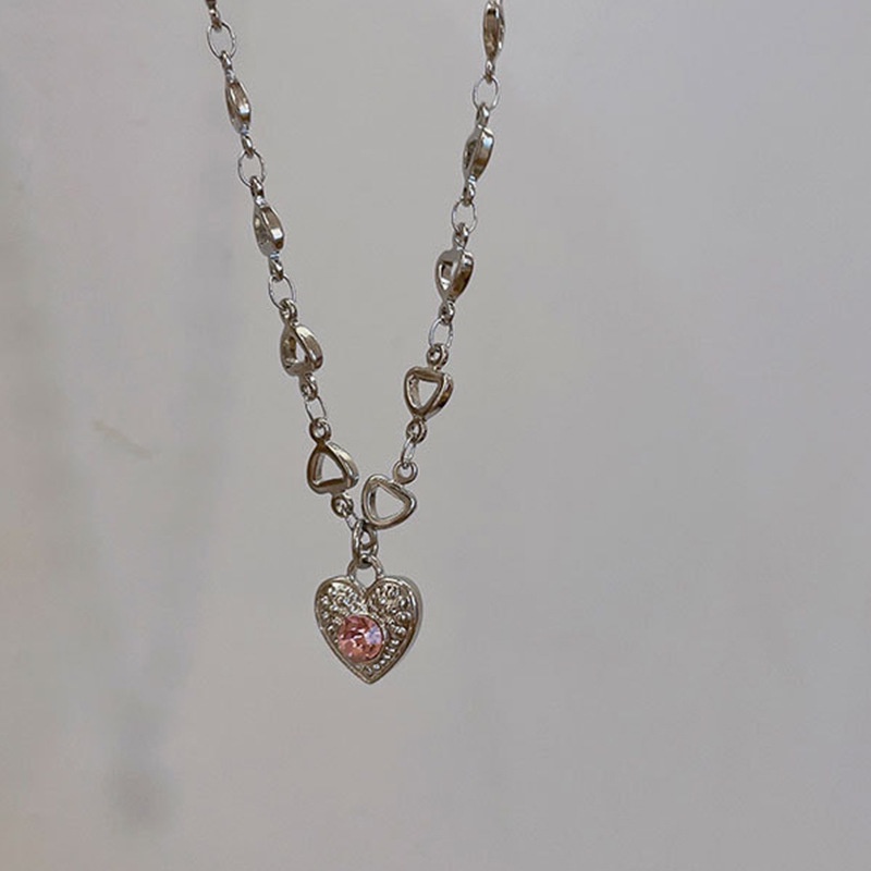 Vòng cổ choker hình trái tim đơn giản thời trang cho nữ
