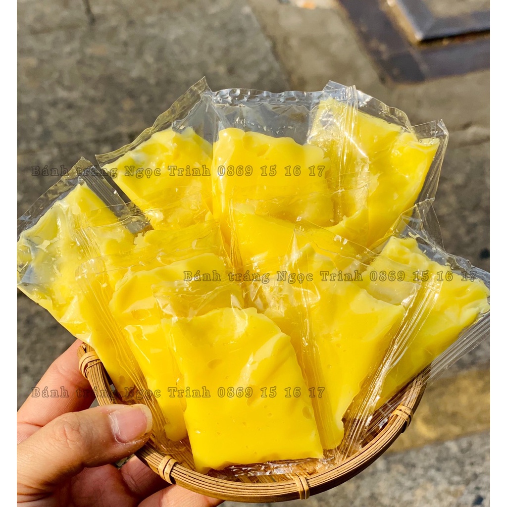 (Túi 100g) Bơ hột gà cao cấp béo cực ngon bánh tráng Ngọc Trinh