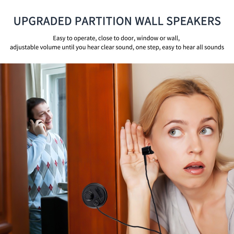 ACG Simple &amp; Powerful  Sound Amplifiers Sensitive Ear Listening Sound Monitors Through Wall / Door Listening Devices