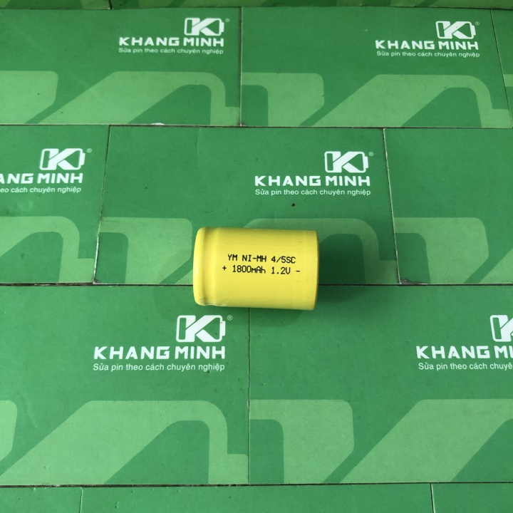 Pin Ni-Mh 4/5SC 1.2V xả cao 10-15C, dùng cho pin robot hút bụi và máy khoan nội địa