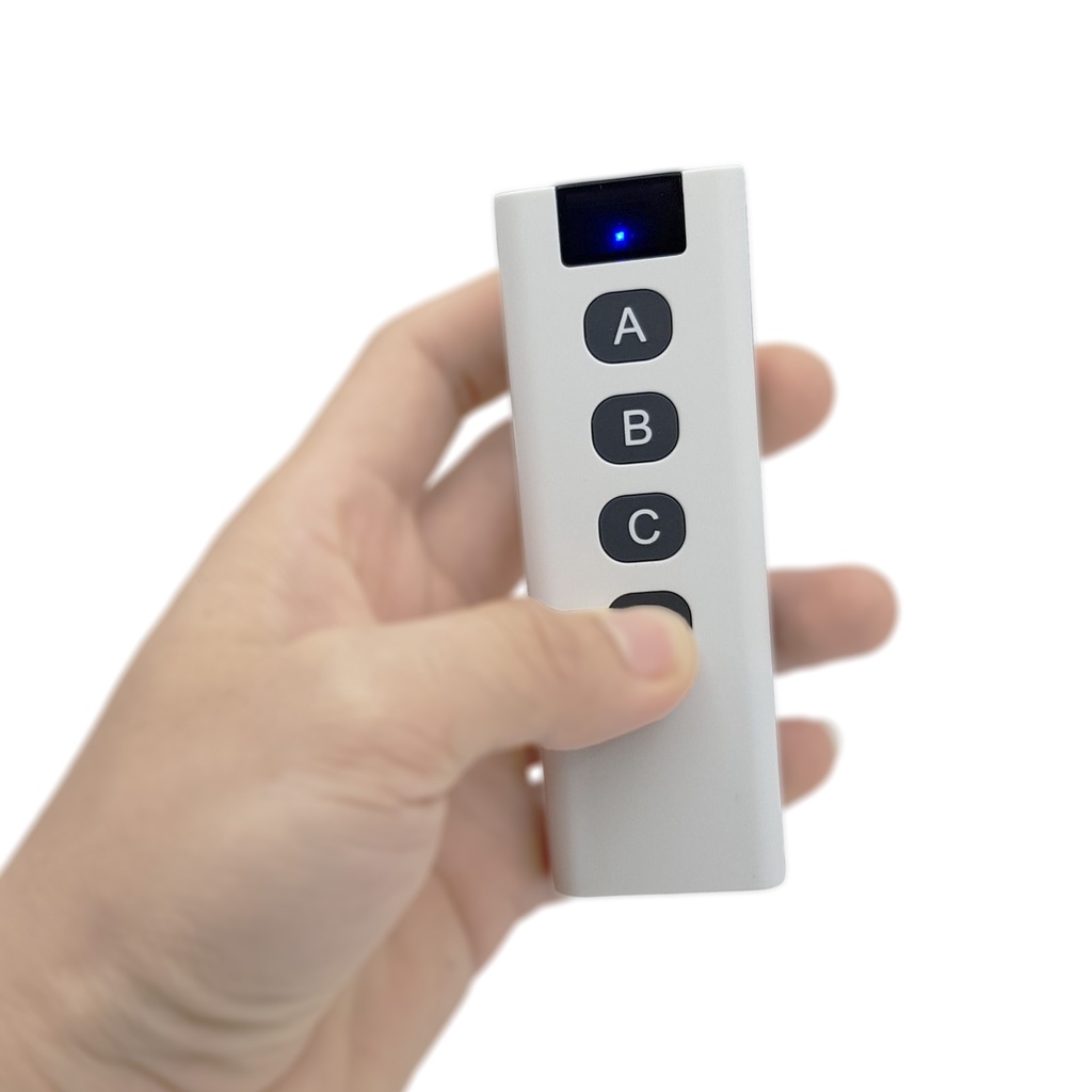 Remote mã cố định 4 kênh RF 315/433 Mhz
