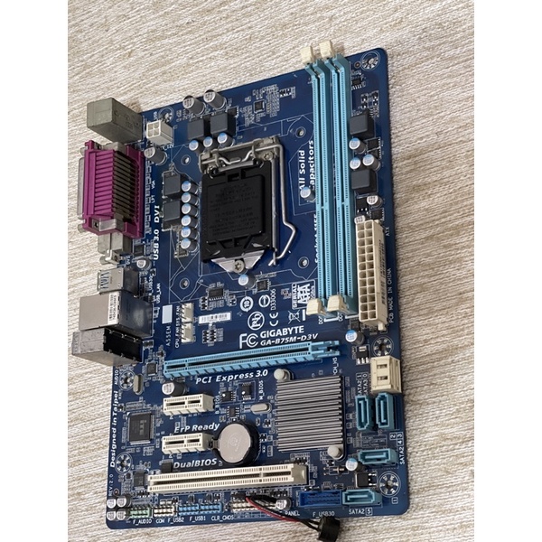 Main giga b75 d3v socket 1155