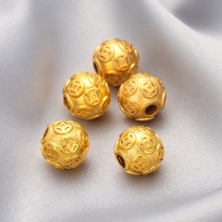 ✅ GIÁ SỈ ✅ Charm bi kim tiền mạ vàng - Hàng chuẩn - đẹp, TL092
