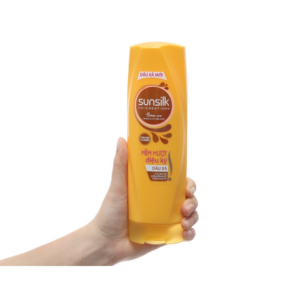 Dầu xả Sunsilk mềm mượt diệu kì 327ml