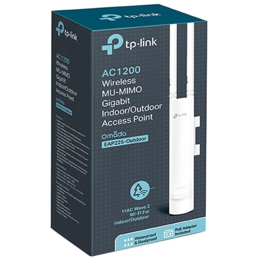 Bộ phát wifi Tp-Link MU-MIMO AC1200 EAP225 dùng cho gia đình, ngoài trời. Chính hãng, BH 24 tháng
